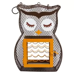 Heath Owl Dual Feeder
