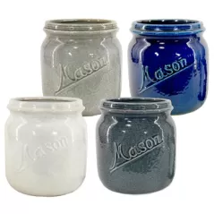 MCarr 16PC 5.1" Mason Tall Jar Set