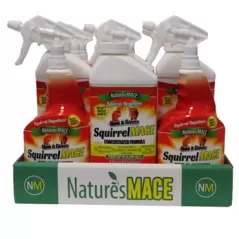 Nature's Mace MiniMace 12pc Squirrel Repellent RTU & Concentrate Counter Display