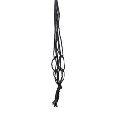Primitive 18" Mini Jute Black Hanger