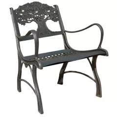 Painted Sky Chair Tree Iron