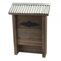 Woodlink Rustic Farmhouse LG Bat House Galvanized Roof