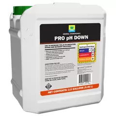 General Hydroponics PRO pH Down 2.5 gal (2/CS)