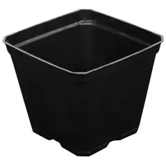 Gro Pro Black Plastic Pot 3.5 in x 3.5 in x 3 in (800/Cs)