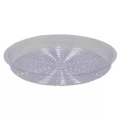 Gro Pro Premium Clear Plastic Saucer 12 in (50/Cs)