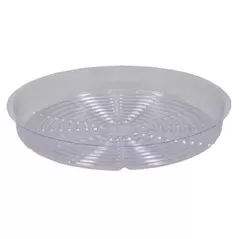 Gro Pro Premium Clear Plastic Saucer 14 in (25/Cs)