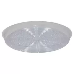 Gro Pro Premium Clear Plastic Saucer 18 in (25/Cs)