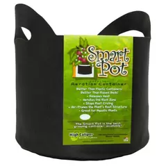 Smart Pot Black 3 Gallon w/ handles (50/Cs)