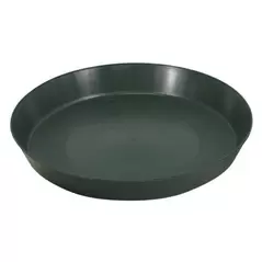Green Premium Plastic Saucer 14 in (40/Cs)