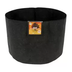 Gro Pro Essential Round Fabric Pot - Black 45 Gallon (25/Cs)