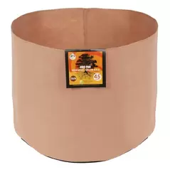 Gro Pro Essential Round Fabric Pot - Tan 45 Gallon (25/Cs)