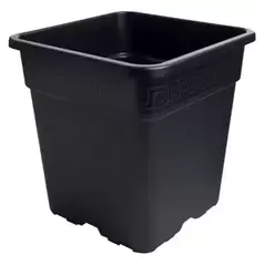 Gro Pro Black Square Pot 1.5 Gallon