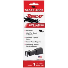 Tomcat Single Catch Live Mouse Trap