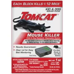 Tomcat Tier1 Disposable Mouse Bait Station 1pk
