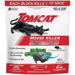 Tomcat Tier1 Mouse Station w/ 8-1oz Bait