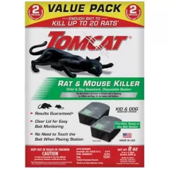 Tomcat Tier1 Disposable Rat & Mouse Bait Station
