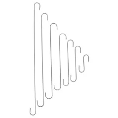 Bamboo Supply 6" Wire S Hook Galvanized 25/BD