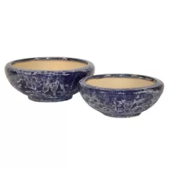 Braun Blue Cluster Bowl
