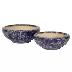 Braun Blue Cluster Bowl