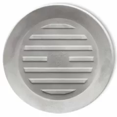 Crescent 13" Round Universal Saucer Weathered Concrete