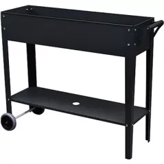 DDI Elevated Garden Bed Metal 41"x16"x3.15"