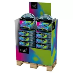 FITT 12pc 5/8"x100' Aqua Master NTS Black w/ Gray Quarter Pallet