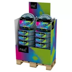 FITT 18pc 5/8"x50' Aqua Master NTS Black w/ Gray Quarter Pallet