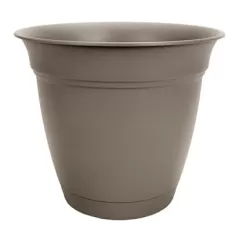 HC 10" Eclipse Round Planter Cappuccino