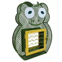 Heath Frog Cage Feeder Holds 2 Suet Cakes & 2