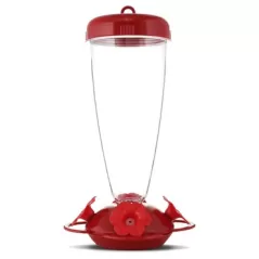 Perky Pet 24oz Top Fill Plastic Hummingbird Feeder