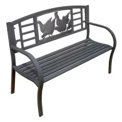 Painted Sky Bench Chicken Tube Steel Bench