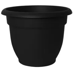 Bloem 6" Ariana with Grid Planter Black*