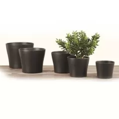 Scheurich 6" Anthracite 808/15 Planter