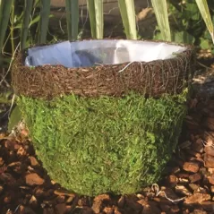SuperMoss 3pc Round Deco Basket