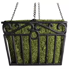 SuperMoss 12" Blackhammer Hanging Basket London Square