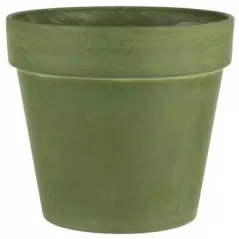 SSI 6" Patio Planter Olive