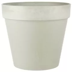 SSI 8" Patio Planter Bone