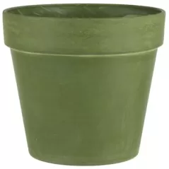 SSI 8" Patio Planter Olive