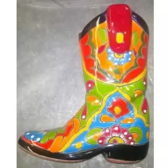 Talavera Medium Boot Planter