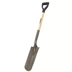 Truper Trubuilt Drain Spade D Handle
