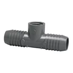 LAS 3/4IN PVC COMB INSERT TEE IIF 50/BX 1402-007 3/4" INSERT X 3/4" FPT TEE 1402-007