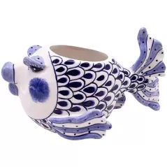 Blue Sky Fish 9" Planter