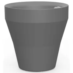 Crescent 22" Rim TruDrop Planter Slate