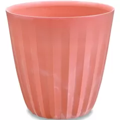 Crescent 15" Pleat Planter Weathered Terracotta