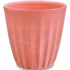 Crescent 19" Pleat Planter Weathered Terracotta