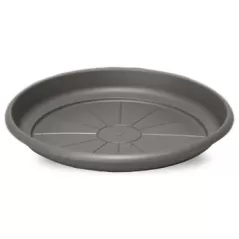 Crescent 22" Emma Saucer Charcoal
