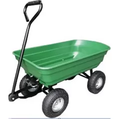 DDI Garden Dump Cart 42"x20"x24" Poly Tray