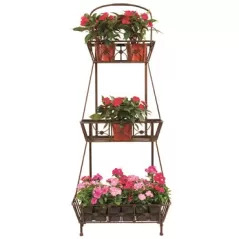 Deer Park 3 Basket Floor Planter