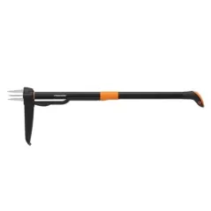 Fiskars Deluxe Stand Up 4-Claw Weeder
