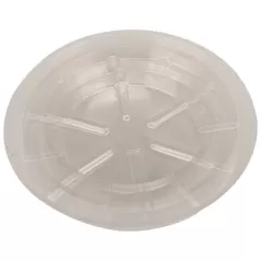 Gardener Select 11" Clear Plastic Saucer